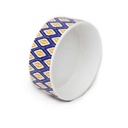 Brnx Bwl Plato Ceramica Vintage Azul L