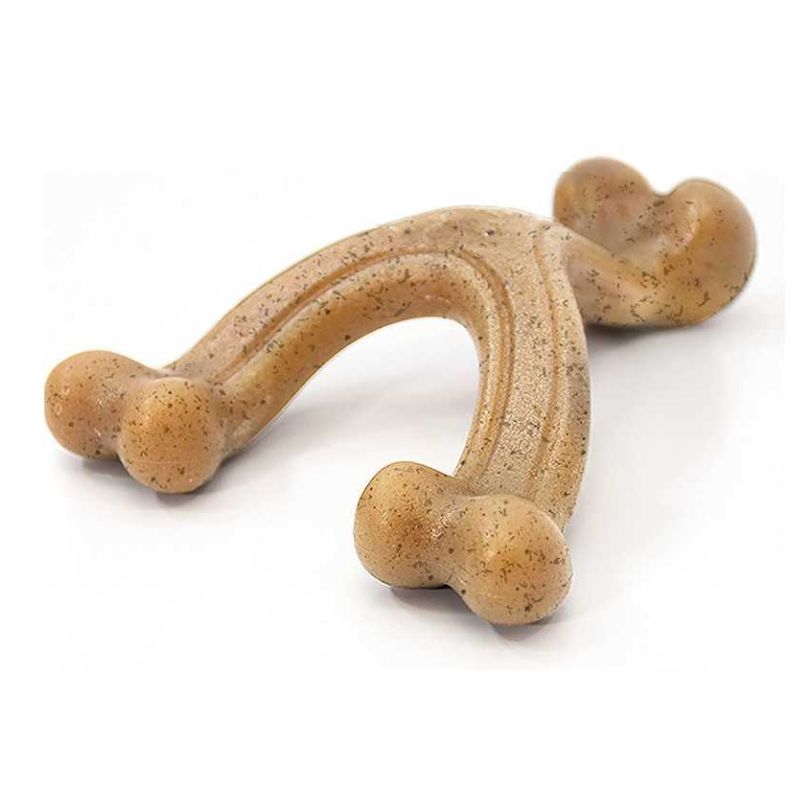 Nylabone Strong Chew Gourmets Style Wishbone Pollo