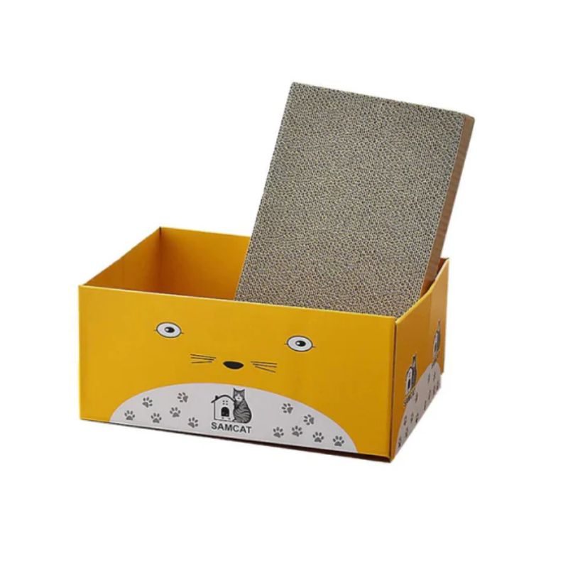 Rascador Caja Naranja