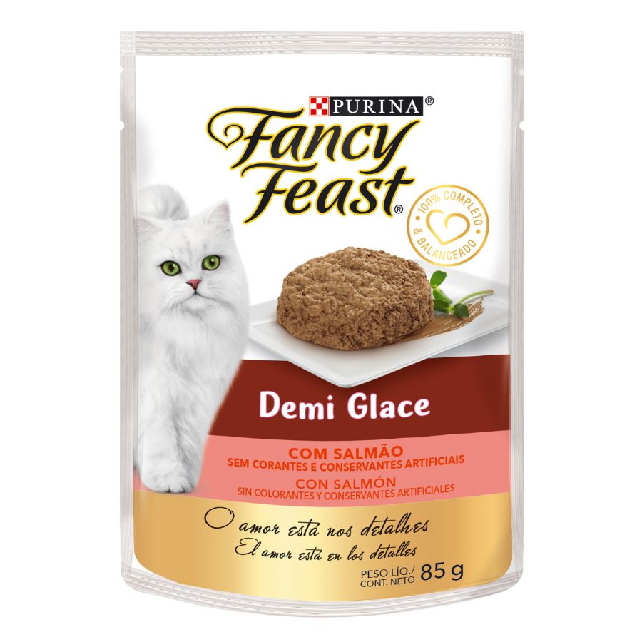 Fancy Pouch Demi Glace Salmon 85gr