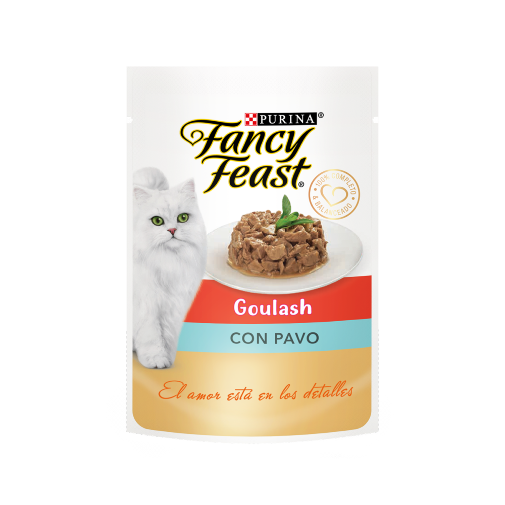 Pack Fancy Pouch Goulash con Peru Pavo x 15u 85gr