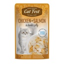 Cat Fest Pollo con Salmon 70g