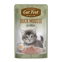 Cat Fest Mousse de Pato para Gatitos 70g