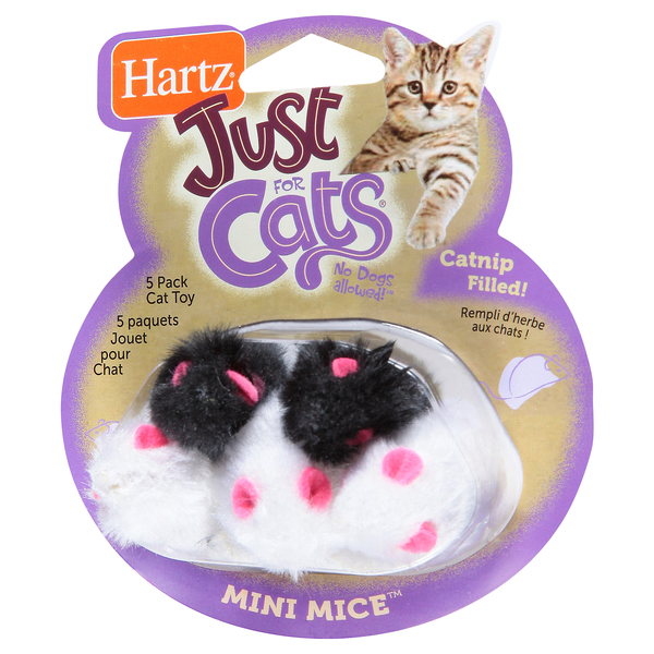 Hartz Mini Ratones Juguete Para Gatos