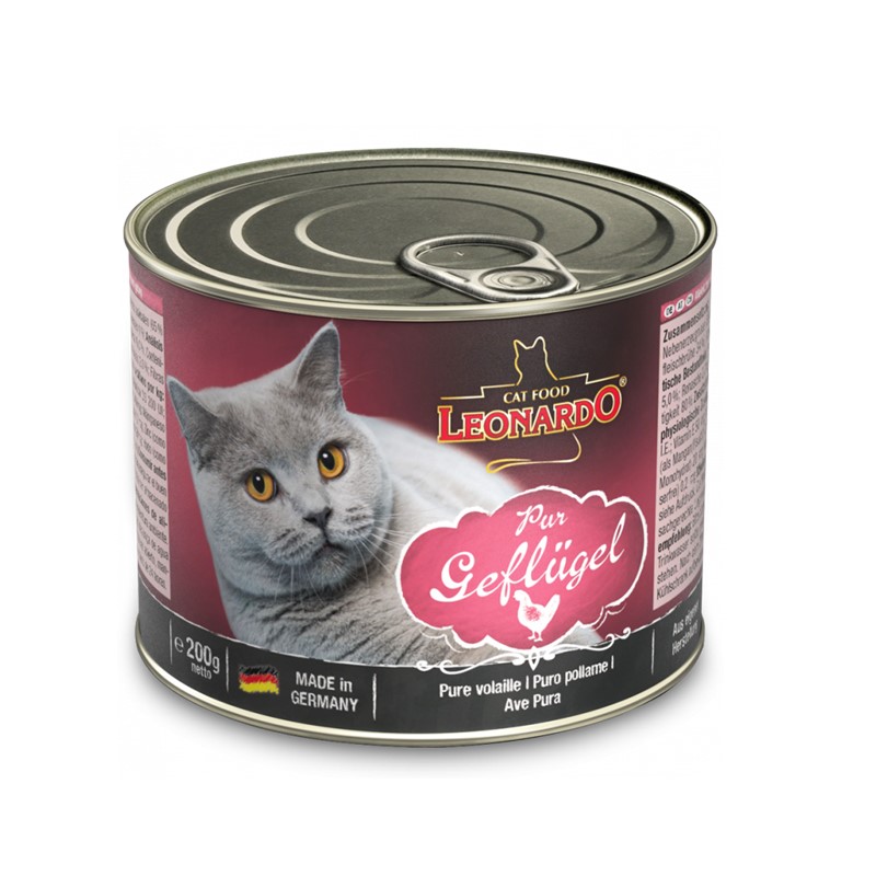 Leonardo Geflugel Adult Cat Rico en Ave 200g