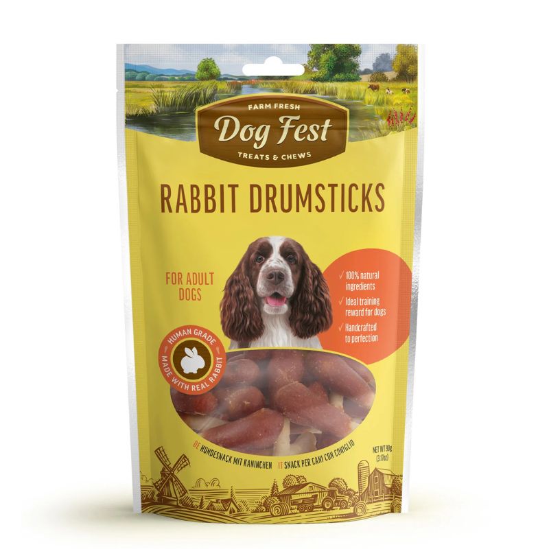 Dog Fest Truto de Conejo 90g