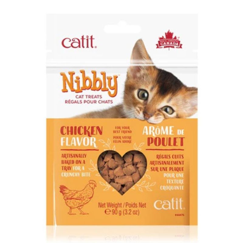 Catit Nibbly Snack Pollo 90g