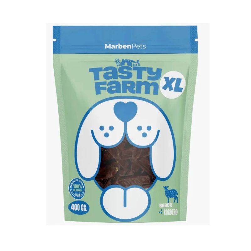 Tasty Farm Mini Salchichas de Cordero Dog 400g