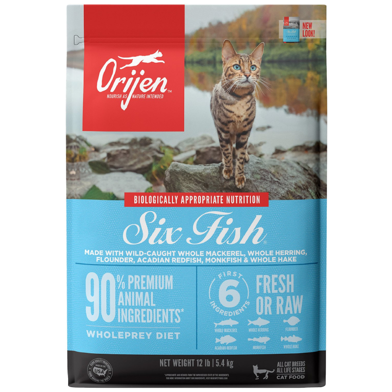 Orijen Six Fish Cat Seis Pescados 1.8kg