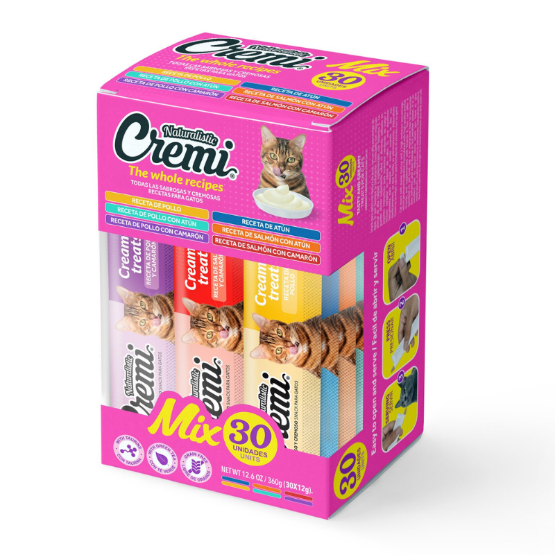 Naturalistic Cremi Box The Whole Recipes Mix 30 Unidades