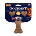 Nylabone Strong Chew Gourmets Style Wishbone Bacon