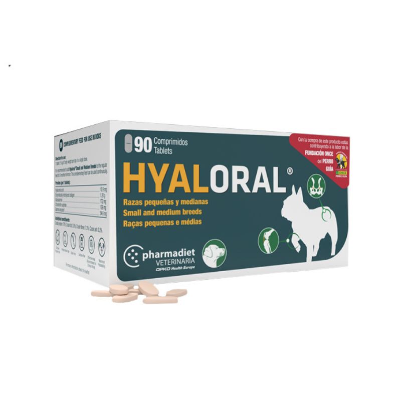 Hyaloral Razas Pequeñas Y medianas 90 Comp