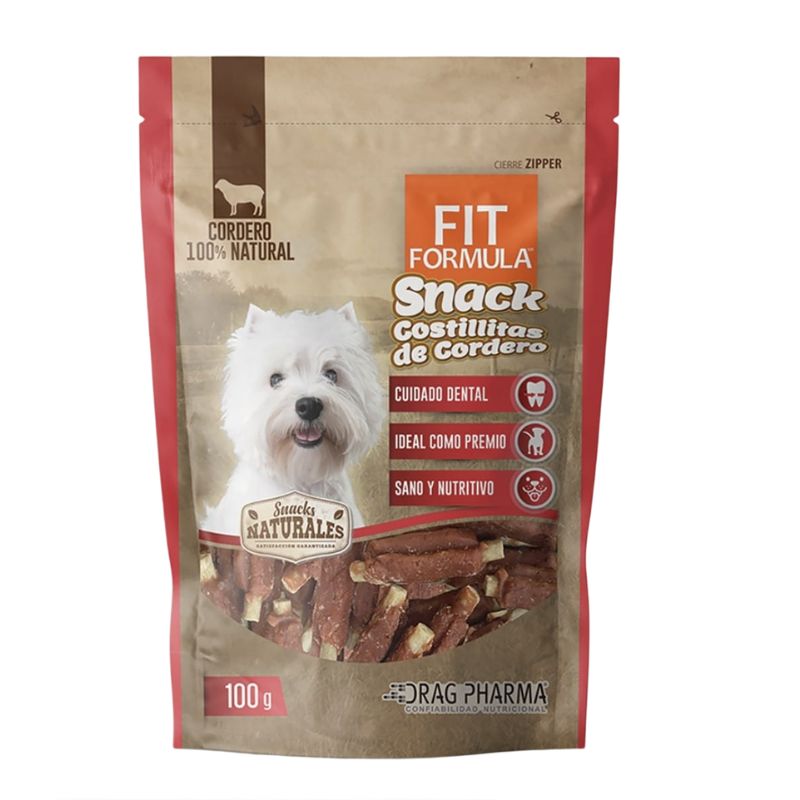 Fit Formula Snack Costilla de Cordero 100g