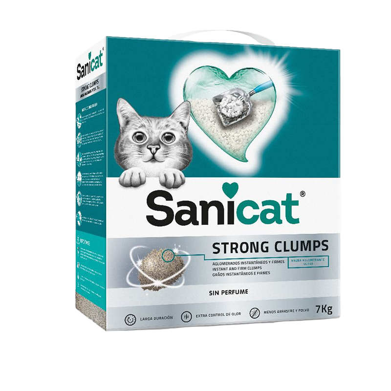 Sanicat Strong Clumps Arena Aglutinante 7kg