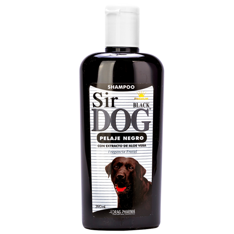 SIR DOG SHAMPOO PELAJE NEGRO 390ML