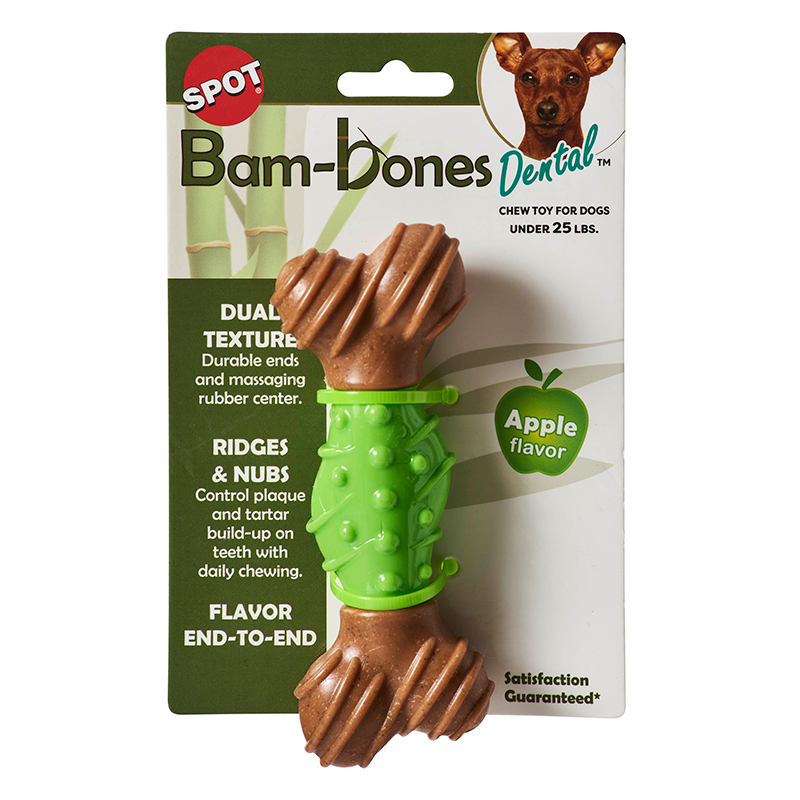 Spot Bam Bones Dental Hueso Sabor Manzana Small