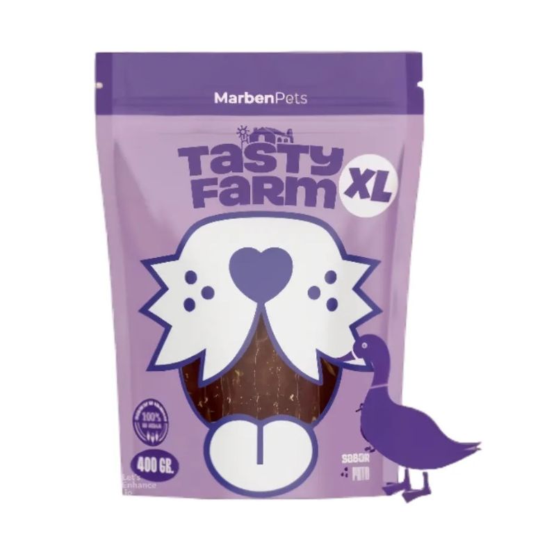 Tasty Farm Trocitos de Pato Dog 400g
