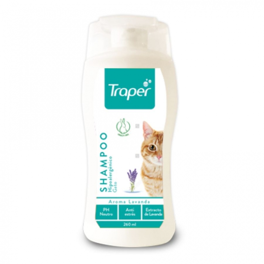 Traper Shampoo Aroma Lavanda para Gatos 260ml