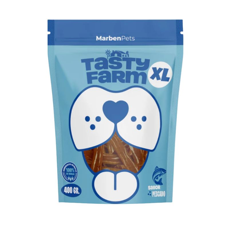 Tasty Farm Tiritas de Salmon Dog 400g