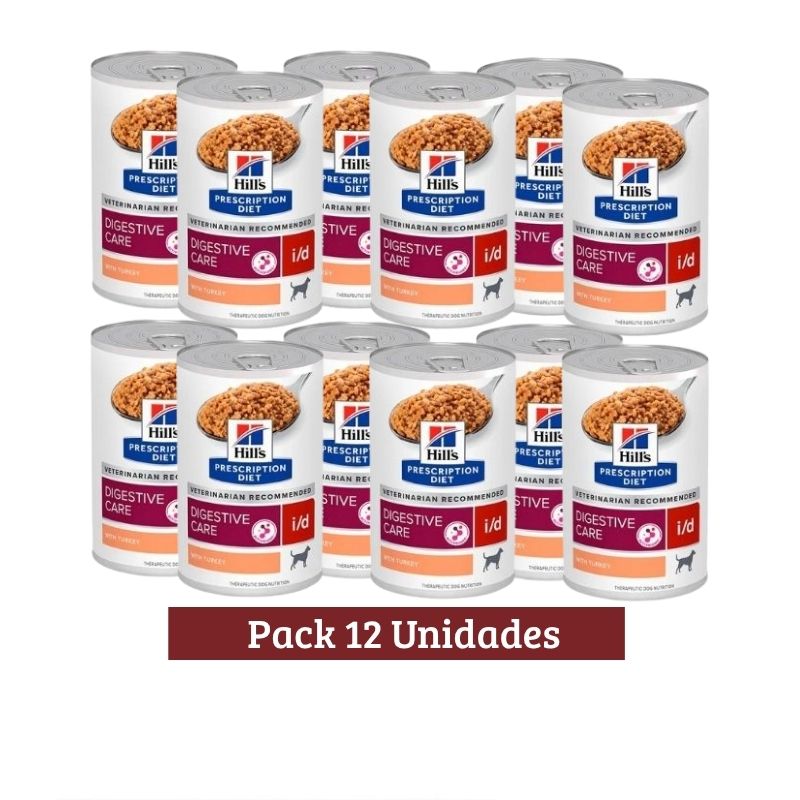 Pack Hills Digestive Care I/D Dog Lata X 12u 370g
