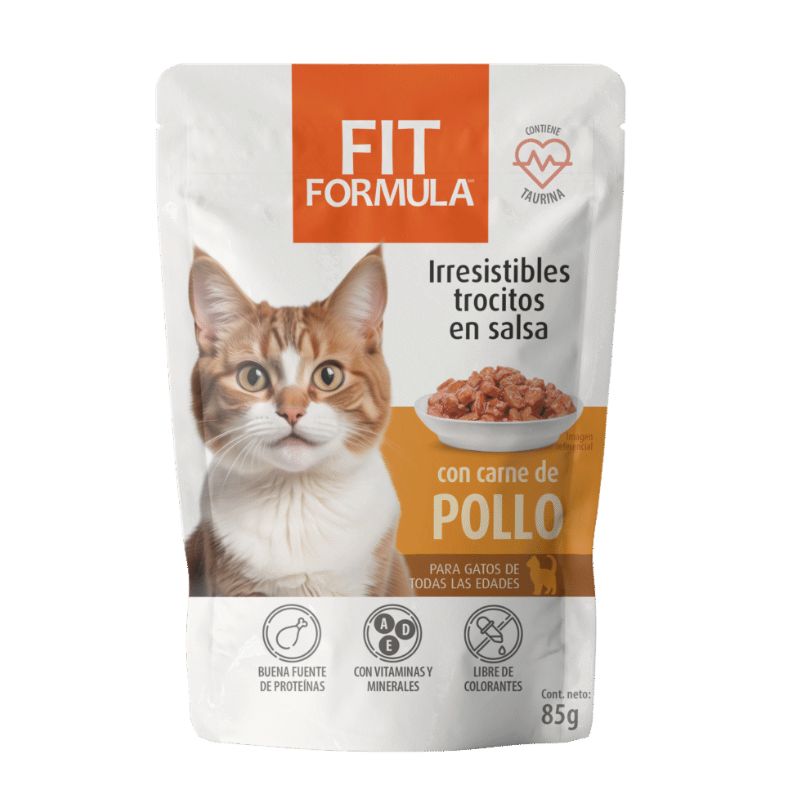Fit Formula Pouch Pollo Gato 85g