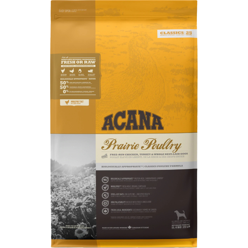 Acana Classi Praire Poultry Dog 9.7kg