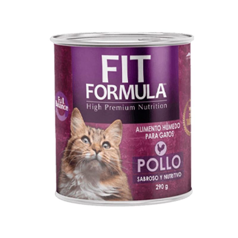 Fit Formula Lata Gato Pollo 290g