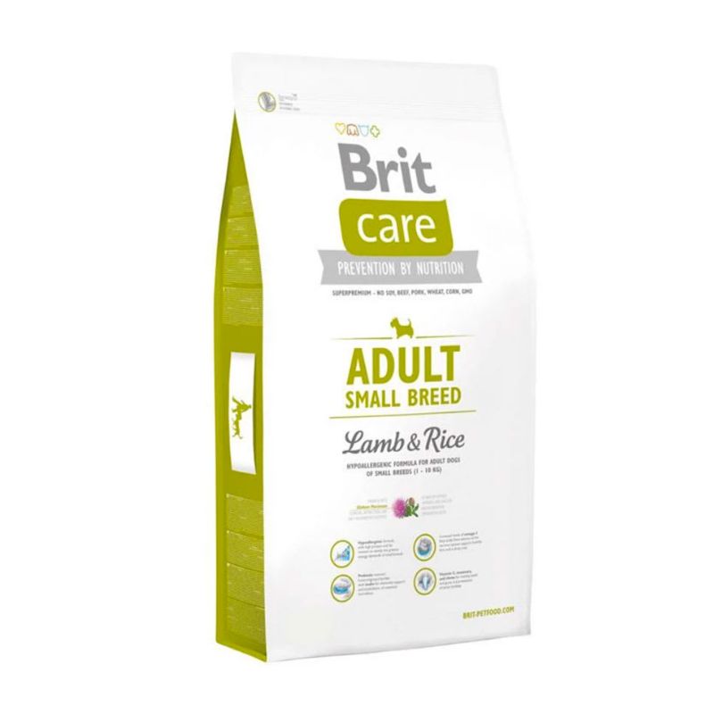 Brit Care Adult Small Breed Lamb &amp; Rice 1kg