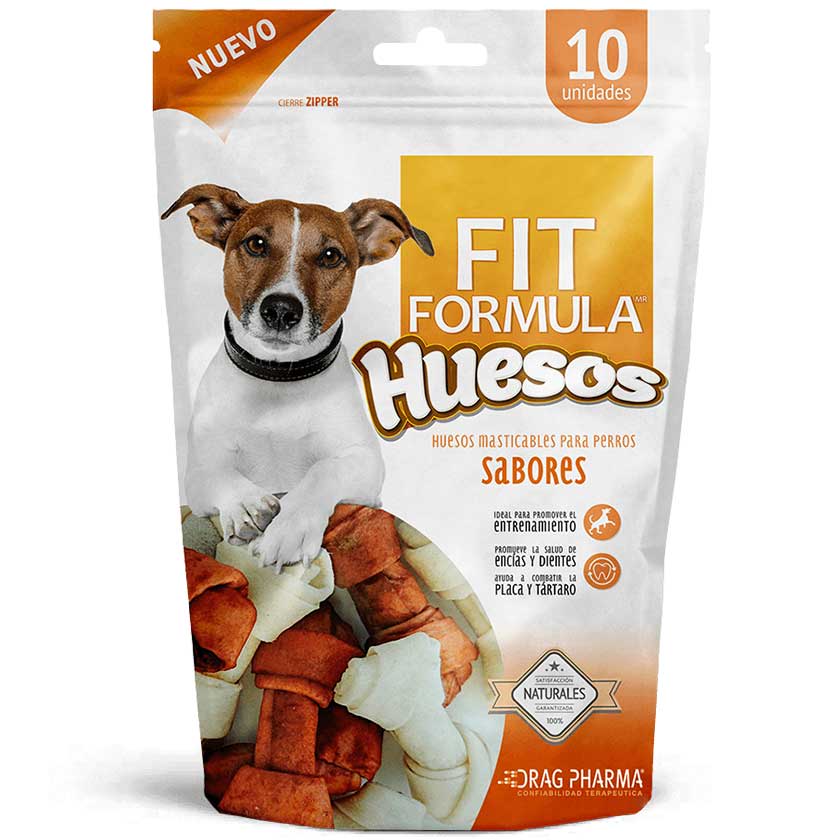 Fit Formula Snack para Perros Sabores 10 Unidades