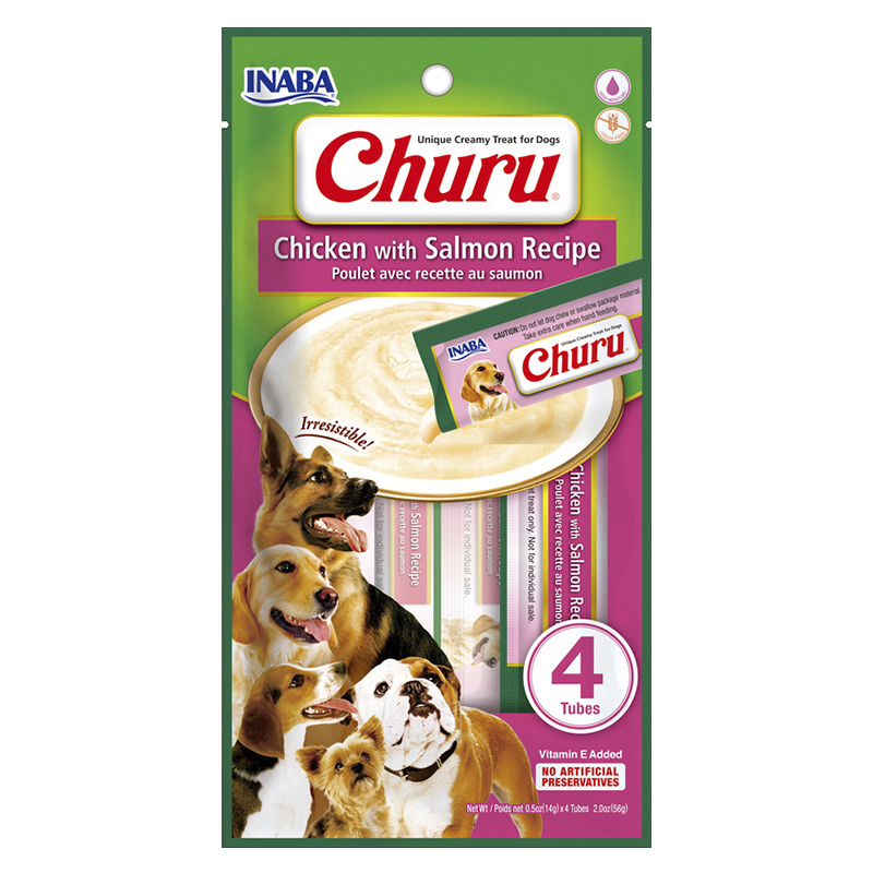 Ciao Churu Chicken &amp; Salmon Recipe Dog 56g