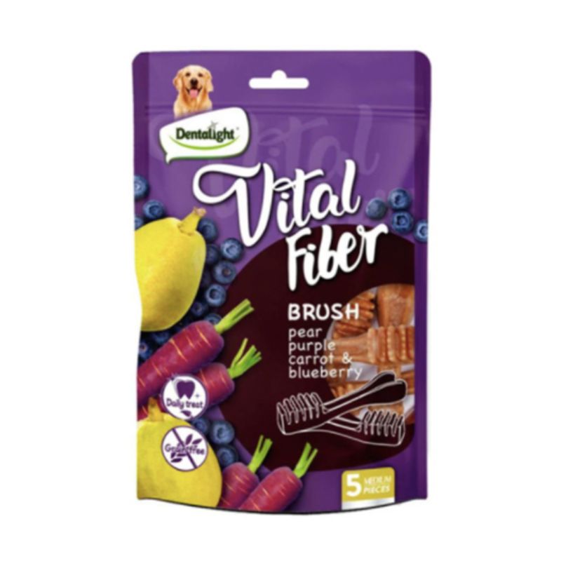 Dentalight Vital Fiber Wellbar  Snack Para Perro 80G