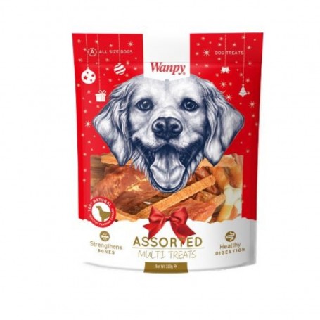 Wanpy Dog Multi Treats 300g