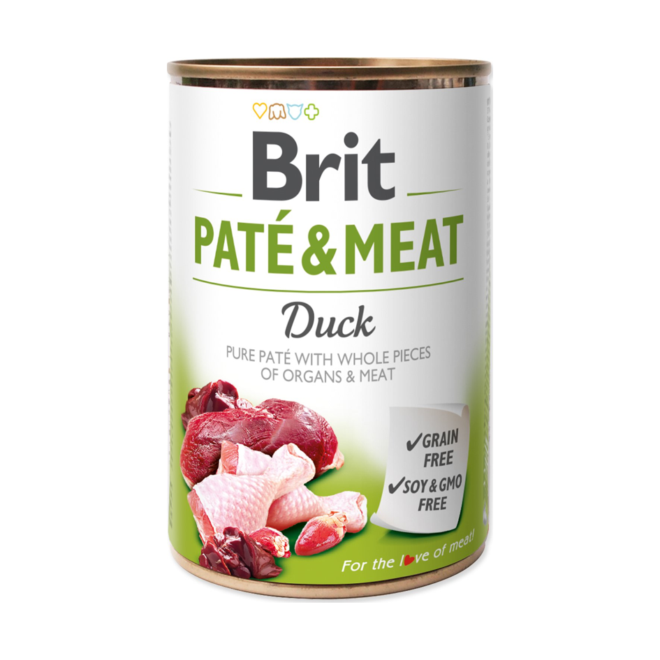 Brit Pate &amp; Meat Duck Dog 800g