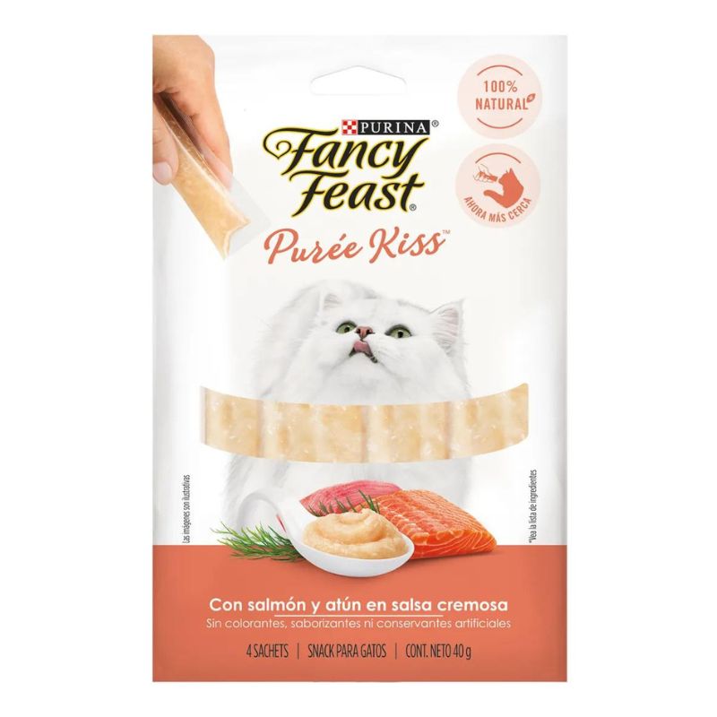 Fancy Puree Kiss con Salmon y Atun 40g