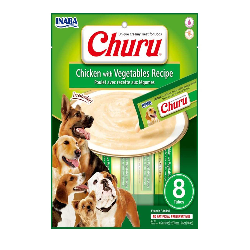 Ciao Churu Recipe Pollo &amp; Vegetales Dog 8uni