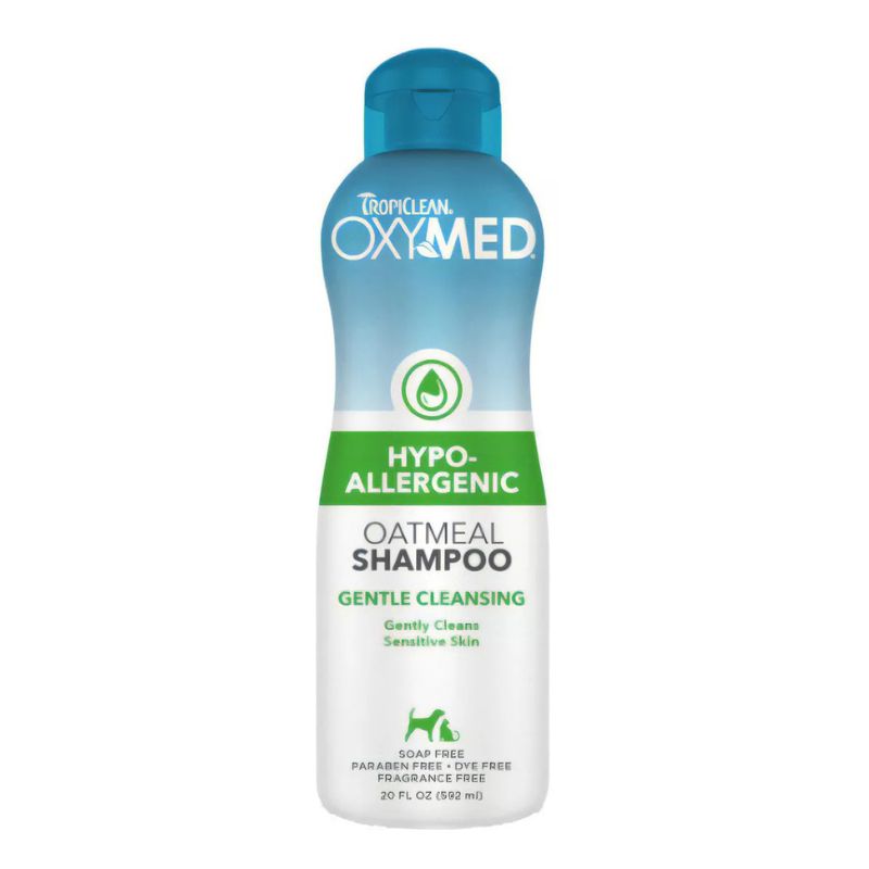 Tropiclean Oxymed Shampoo Hypoalergenico Avena 592ml