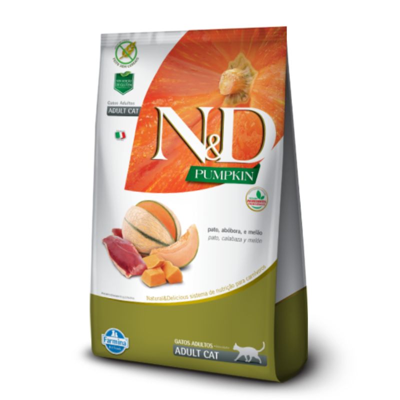 N&amp;D Pumpkin Gato Adulto Pato Melon 1.5kg