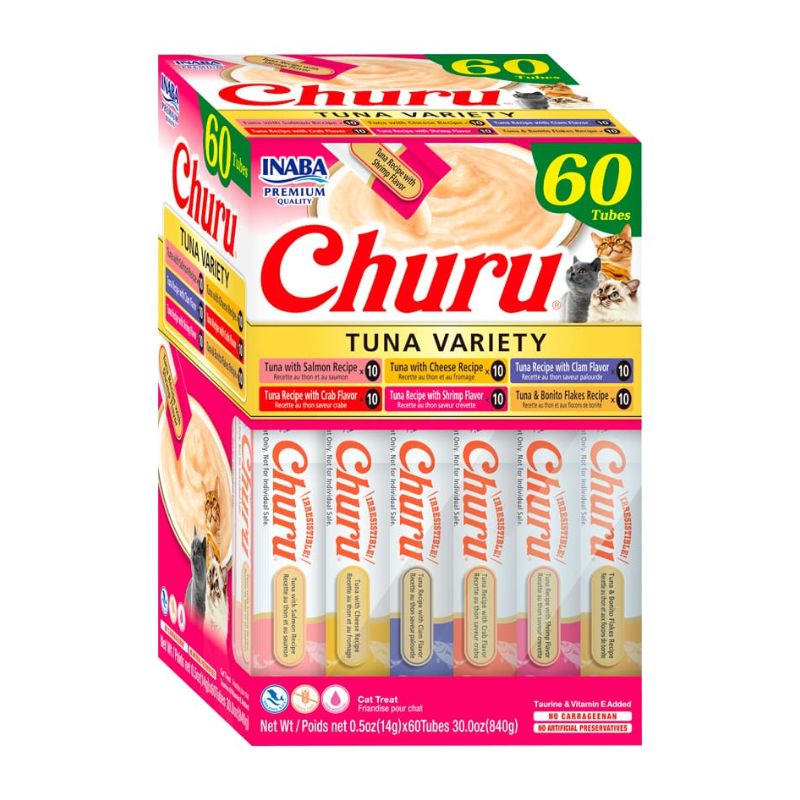 Ciao Churu Cat Variedades de Atun 60 Unidades