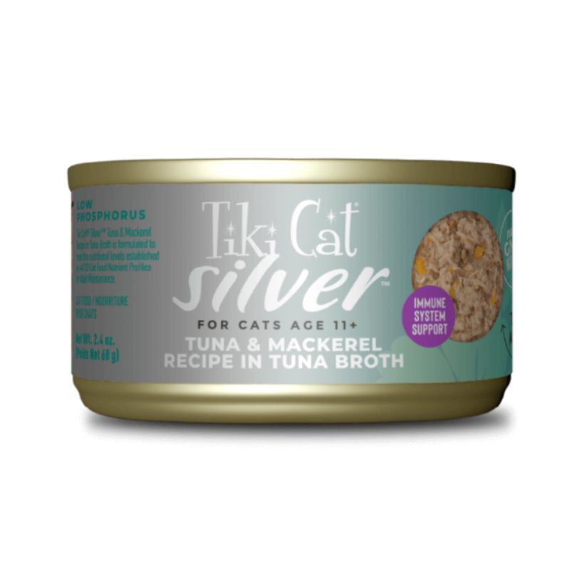 Tiki Cat Lata Silver Whole Foods Atun y Caballa