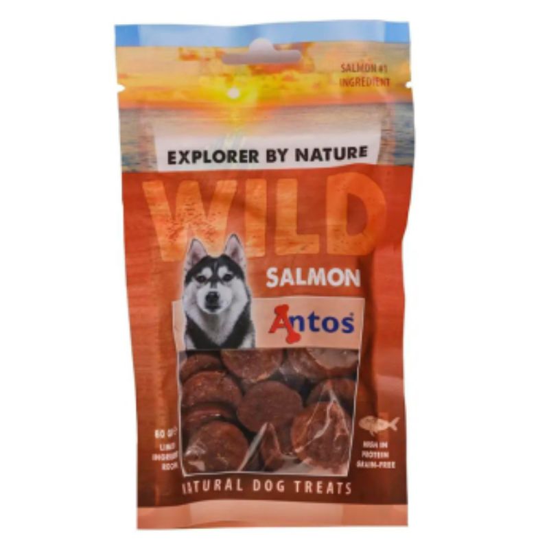 Antos Wild Salmon Snack Carne de Salmon 80g