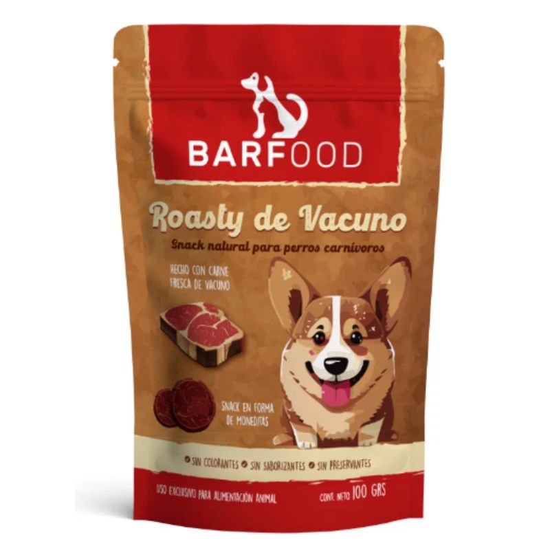 Barfood Roasty Vacuno 80g