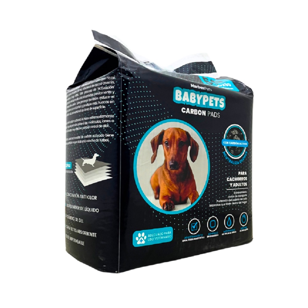 Baby Pets Sabanilla de Cabon de Entrenamiento 60x90 cm 50unid