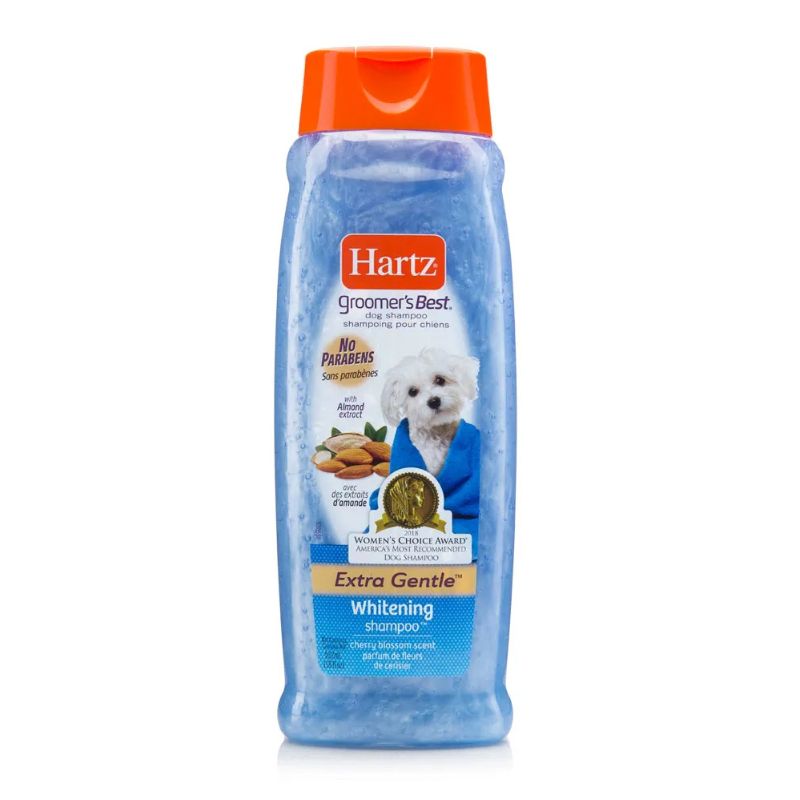 Hartz Shampoo Extra Gentle Perro Blanco Extracto Almendras 532ml
