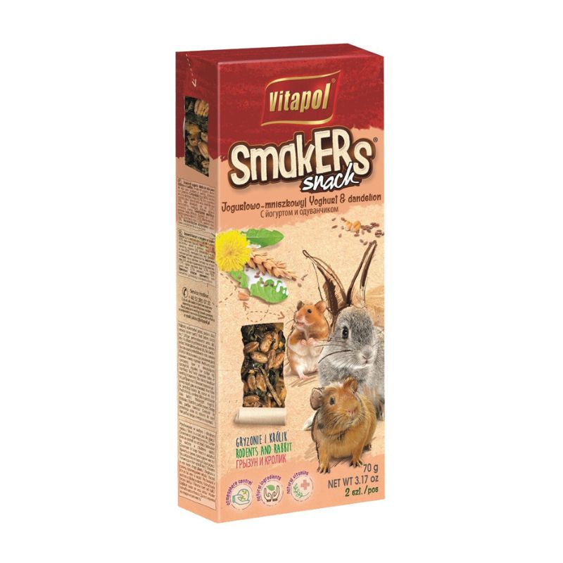 Vitapol Barras con Diente de Leon Rodents &amp; Rabbit 90g