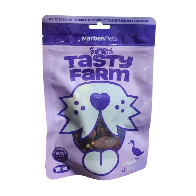 Tasty Farm Trutitos de Pato con Huesitos de Calcio Dog 100g