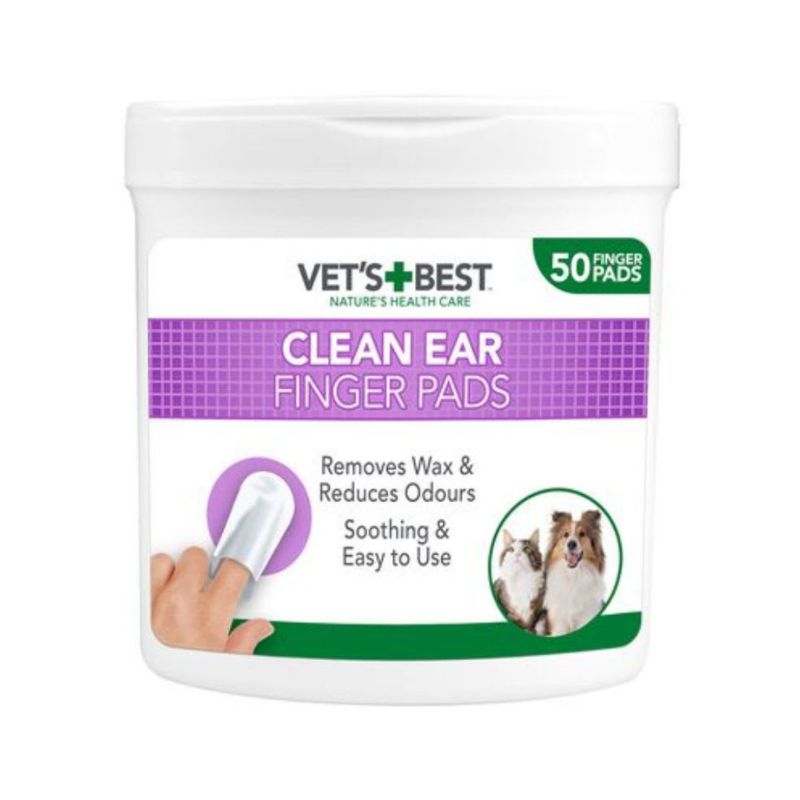 Vets Best Clean Ear Toallitas Limpieza de Oidos 50und