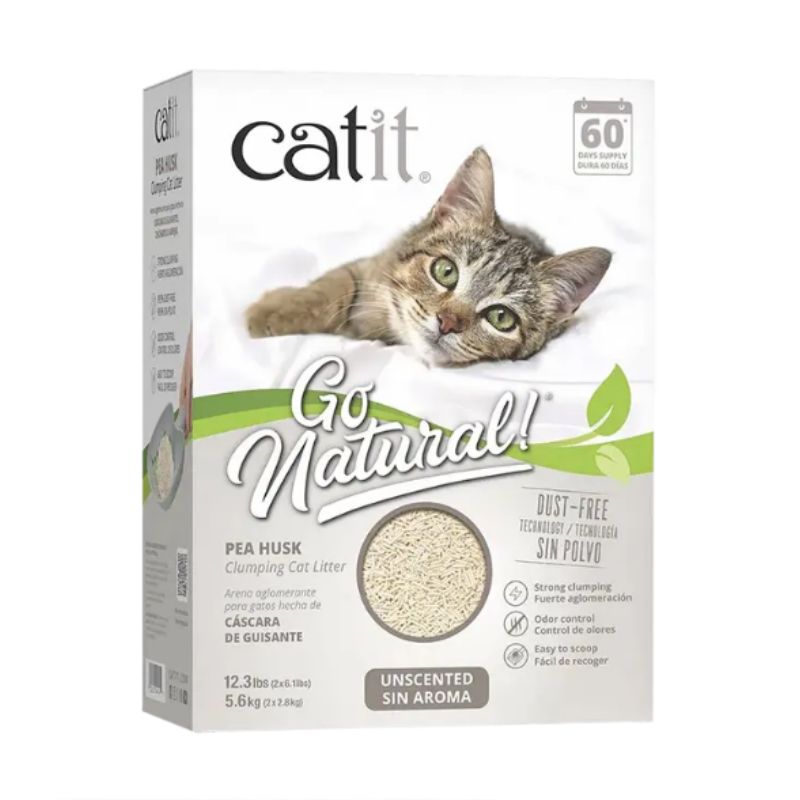 Catit Go Natural Arena Biodegradable sin Aroma 5.6kg