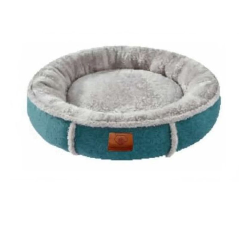Cama Circular Azul L