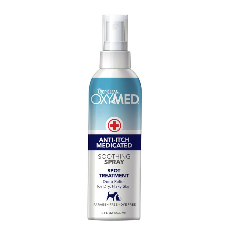 Tropiclean Oxymed Spray Medicado Antipicazon 236ml