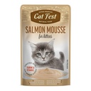 Cat Fest Mousse de Salmon para Gatitos 70g